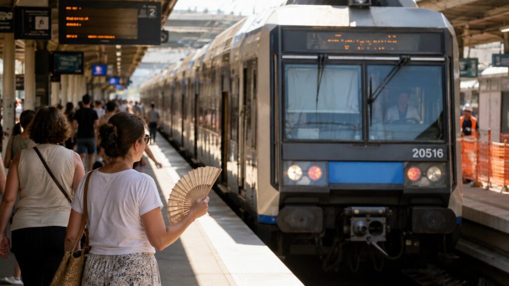 Transports à Paris du 22 au 28 juin 2026 : interruptions sur les RER A, B et C, fermeture du métro 13 et fortes chaleurs. Les itinéraires alternatifs et horaires à vérifier.