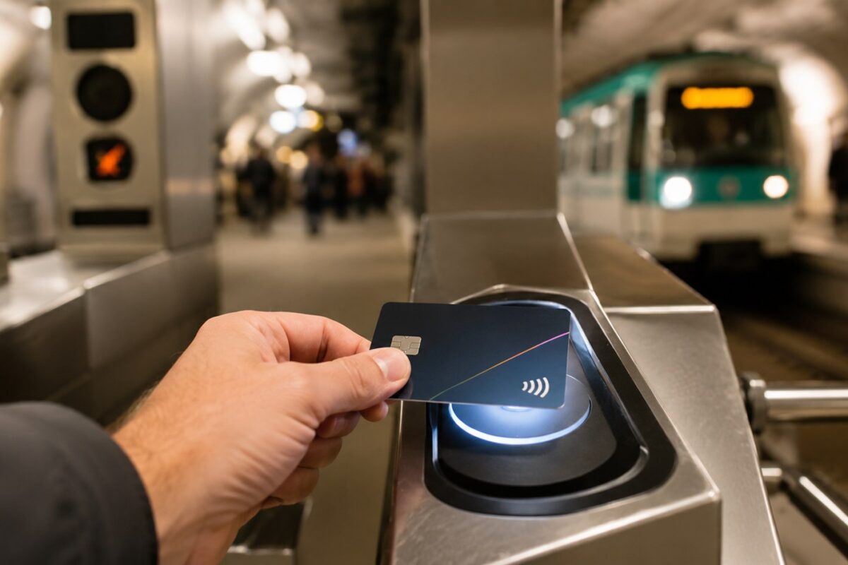 Payer le métro parisien par carte bancaire devient possible par étapes : tarifs 2026, ligne 14 à Orly, funiculaire, lignes 1, 4, 15 et 18, puis tout le réseau d’ici 2030.