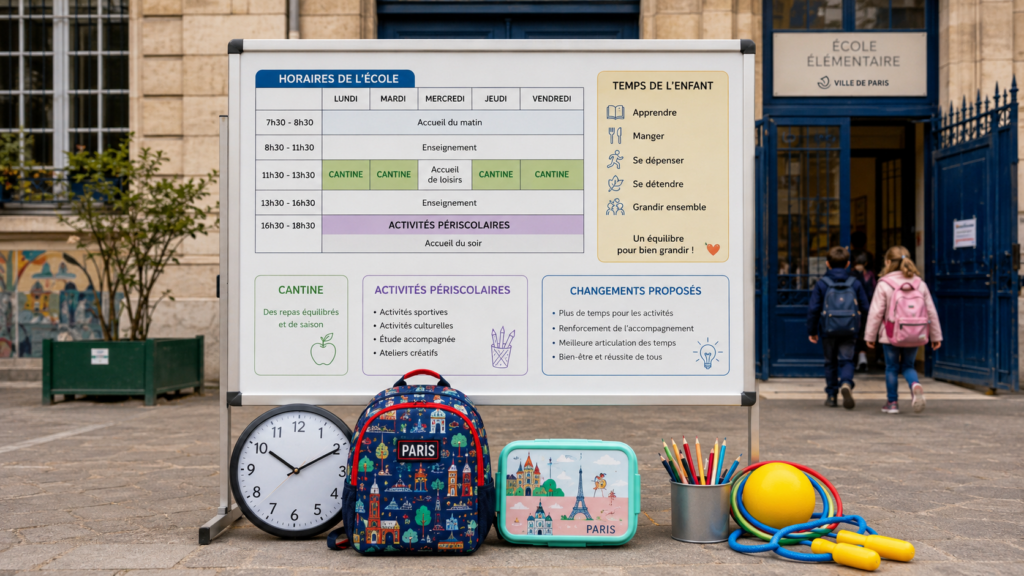 Temps de l’enfant à Paris : les propositions citoyennes qui pourraient modifier la journée scolaire