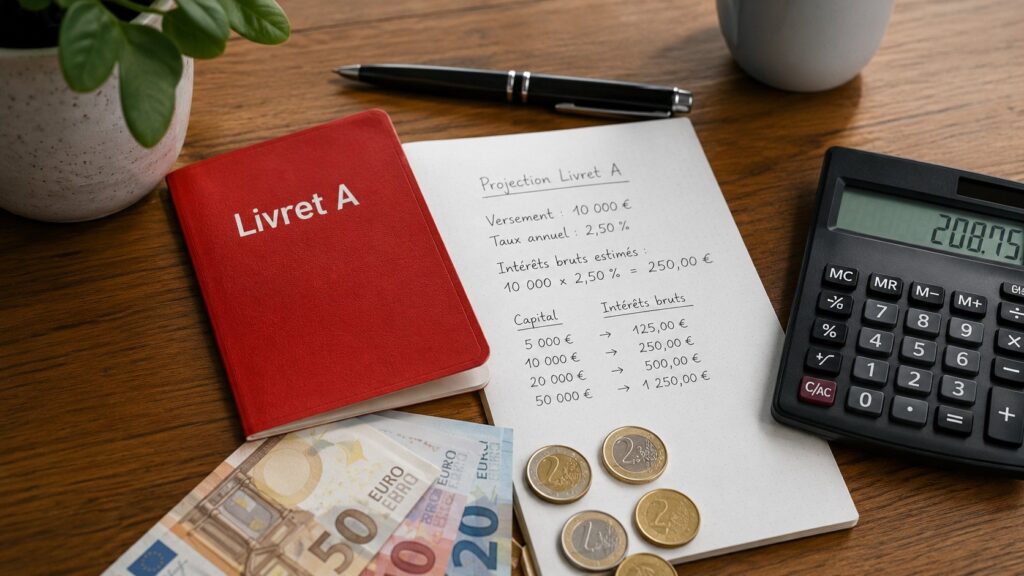 Taux du Livret A en août 2026 : combien rapporteront 1 000, 5 000 ou 22 950 euros