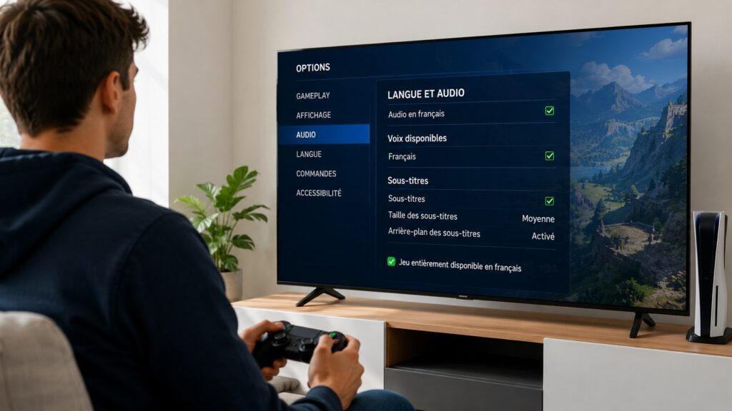Jeux vidéo en français : comment vérifier les voix et sous-titres avant l’achat