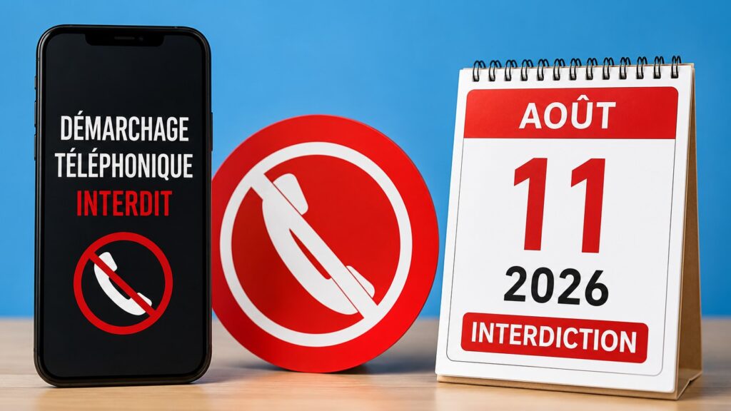 Démarchage téléphonique interdit dès le 11 août 2026 : quels appels resteront autorisés