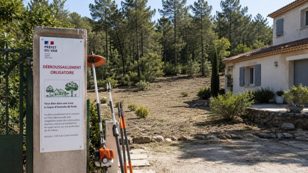 Maison près d’une forêt en France : ce que l’acheteur doit savoir sur le débroussaillement