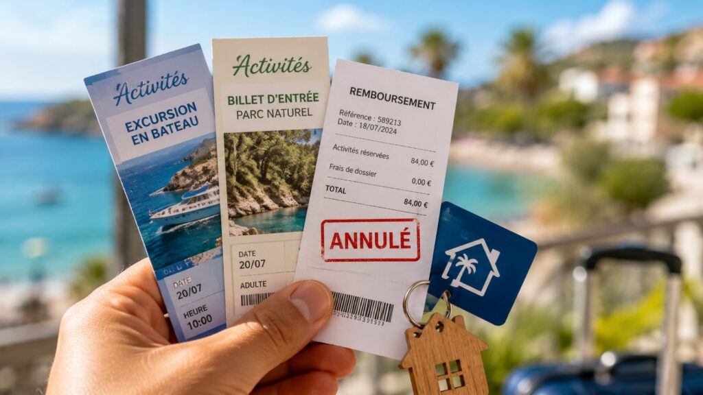 Location saisonnière annulée au dernier moment : qui rembourse le logement, le train et les activités