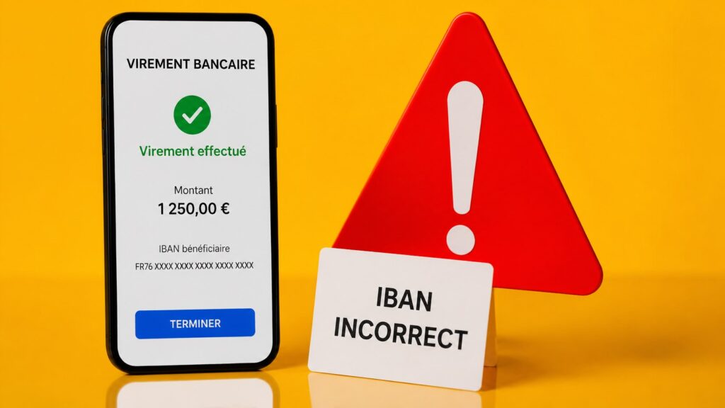 Virement envoyé au mauvais IBAN : quand la banque ne peut-elle plus récupérer l’argent