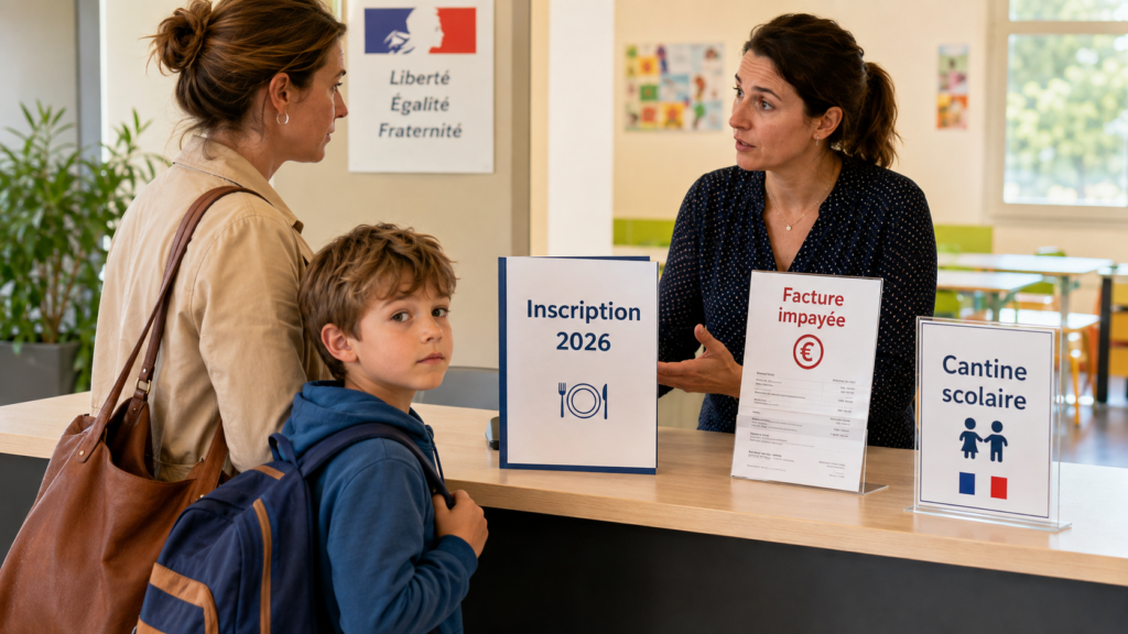 Cantine scolaire à la rentrée 2026 : peut-on refuser un enfant si ses parents ont des impayés