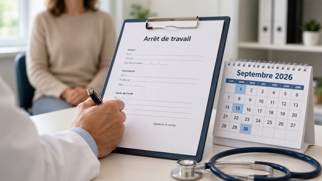 Arrêt maladie : dès le 1er septembre 2026, combien de jours votre médecin pourra-t-il vous arrêter