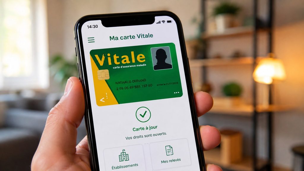 Application carte Vitale : peut-on laisser sa carte physique à la maison sans risque en 2026