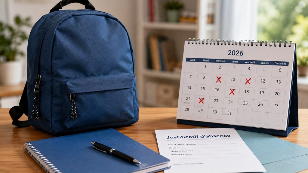 Absence à l’école en 2026 : dès combien de jours les parents doivent-ils fournir un justificatif