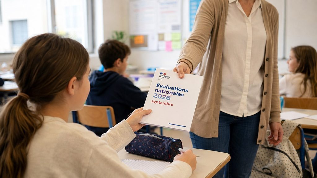Évaluations nationales 2026 : quelles classes passent les tests de septembre et à quelles dates