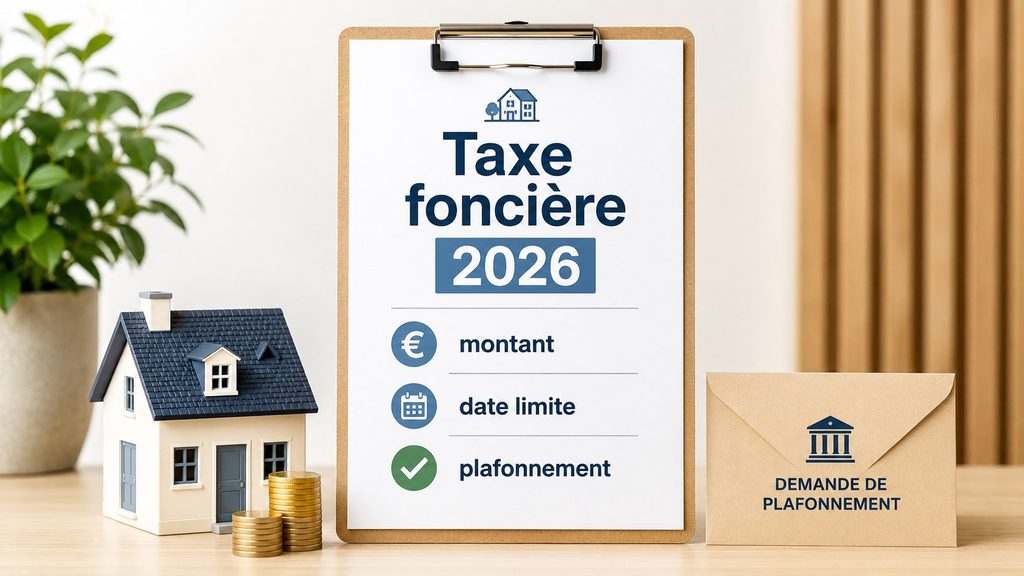 Taxe foncière 2026 : votre avis est disponible — combien payer, quelles dates limites et comment demander un plafonnement
