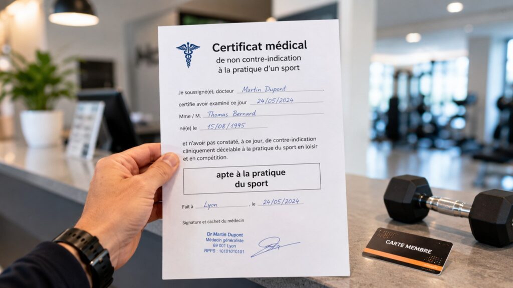 Certificat médical pour le sport en 2026 : dans quels clubs reste-t-il obligatoire