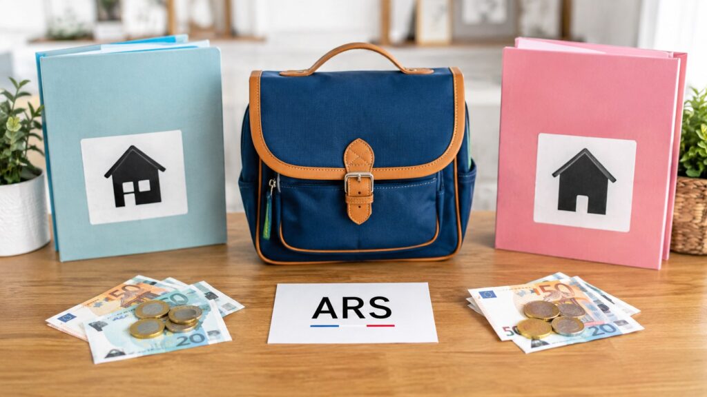 Allocation de rentrée scolaire et parents séparés : qui reçoit l’ARS et peut-on partager la somme