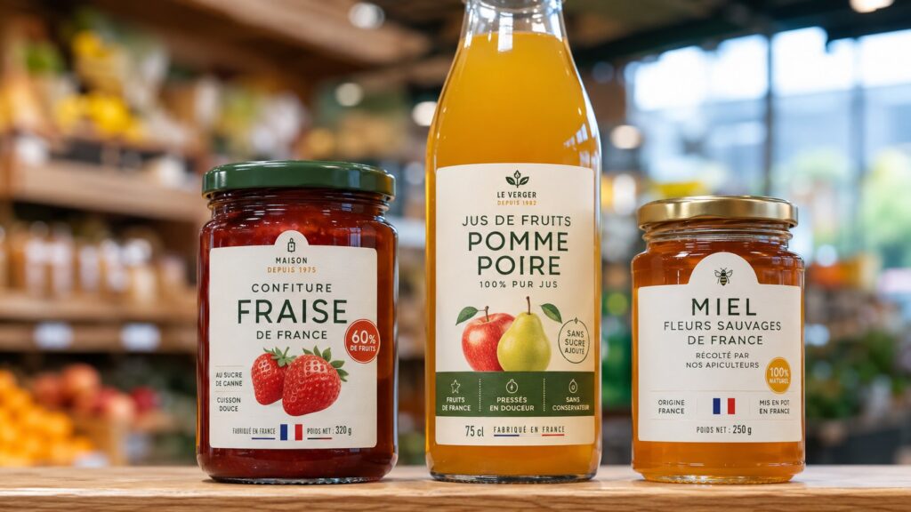 Miel, confiture, jus de fruits : pourquoi les étiquettes ont changé en France en 2026
