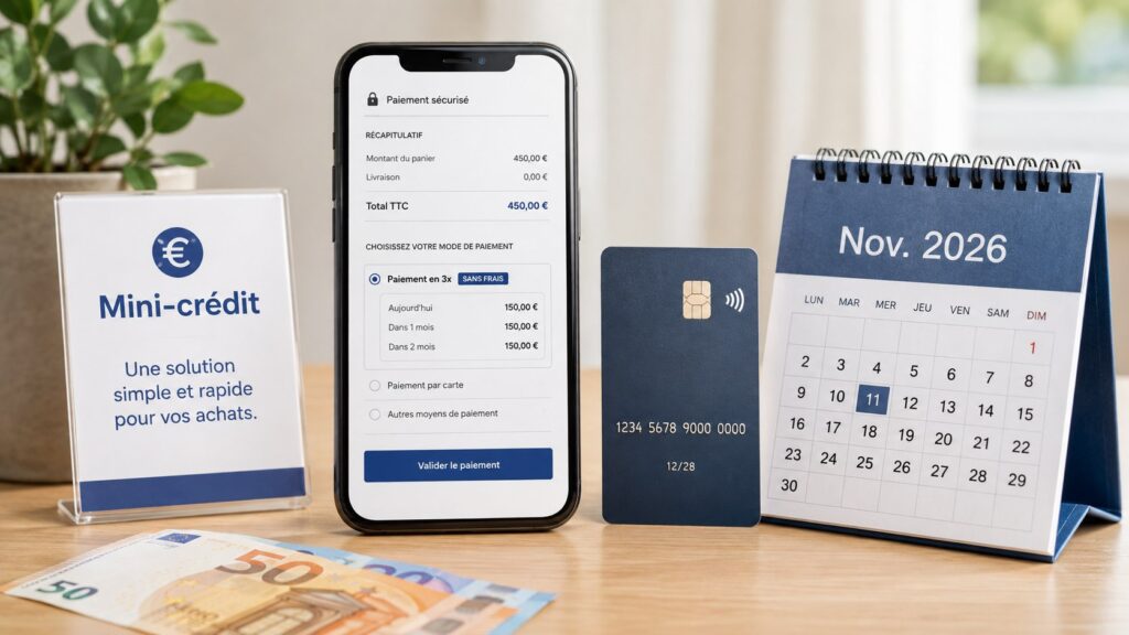 Crédit à la consommation : mini-crédits et paiements fractionnés, ce qui change le 20 novembre 2026