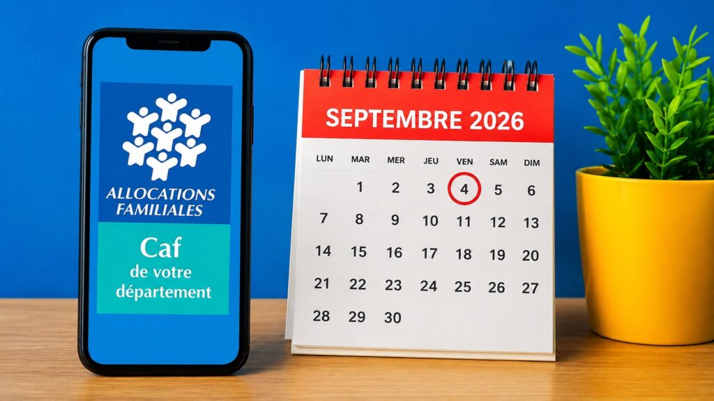 CAF : pourquoi le paiement de septembre 2026 arrivera le 4 septembre et quelles aides sont concernées