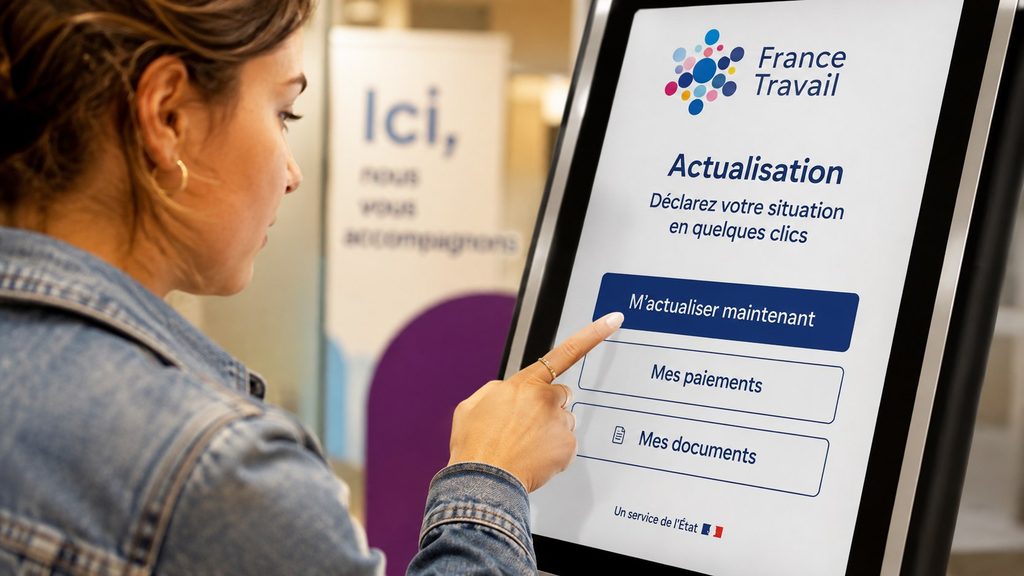 France Travail : actualisation d’août 2026 ouverte, date limite et premier paiement de septembre