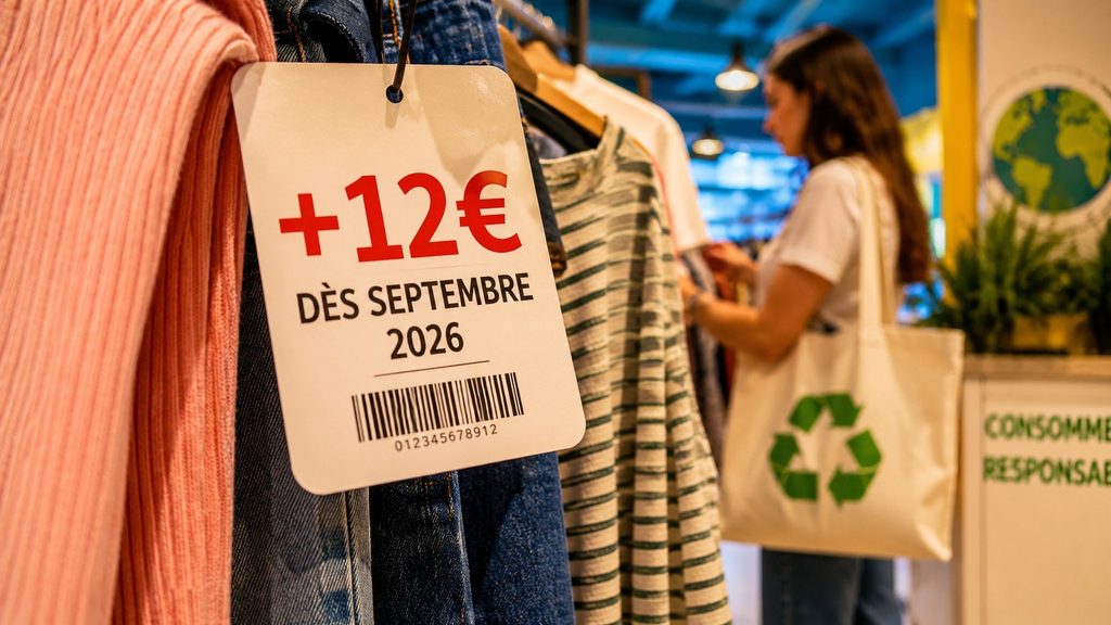 Malus ultra-fast fashion dès septembre 2026 : quels vêtements peuvent coûter jusqu’à 12 € de plus en France
