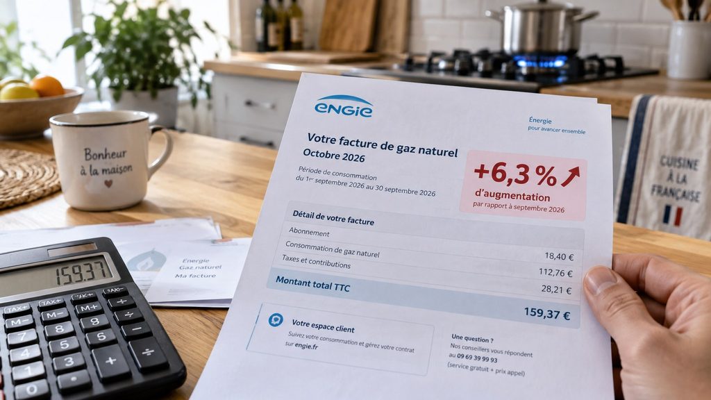 Prix du gaz en octobre 2026 : qui paiera réellement 6,3 % de plus et qui ne sera pas touché ?