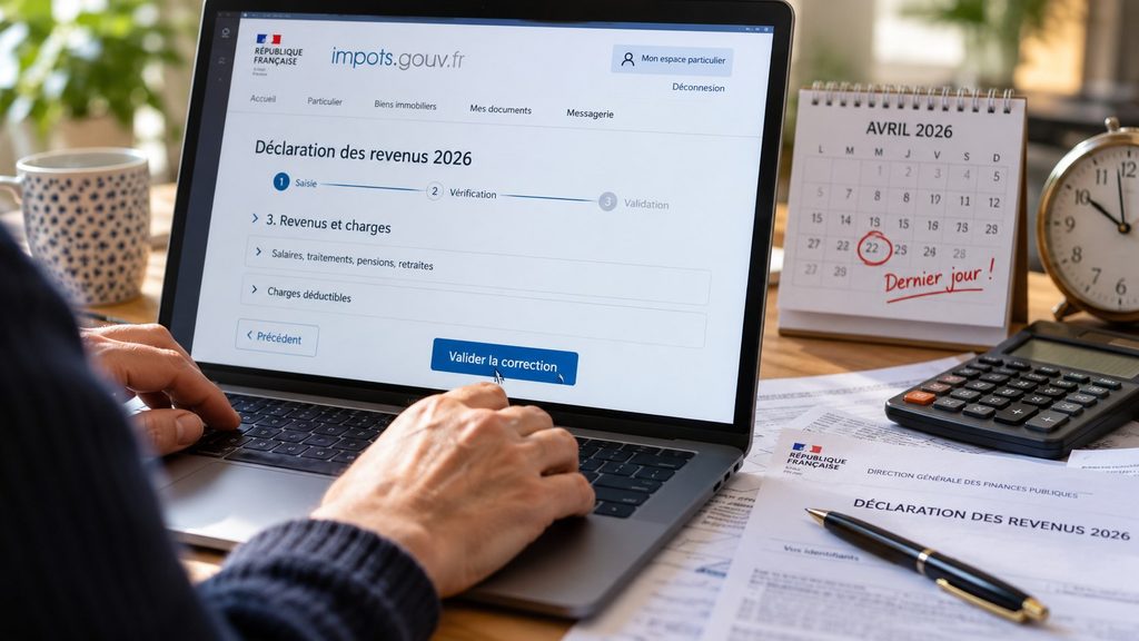 Comment corriger sa déclaration d'impôts 2026 avant la fermeture du service en ligne