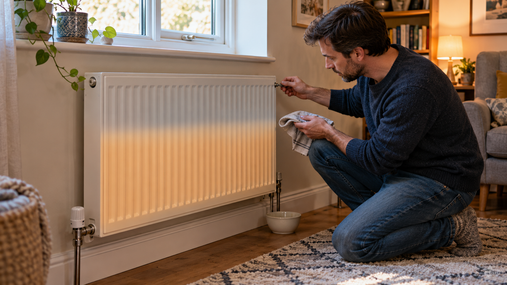 Radiateur froid en haut et chaud en bas : comment savoir s’il contient de l’air